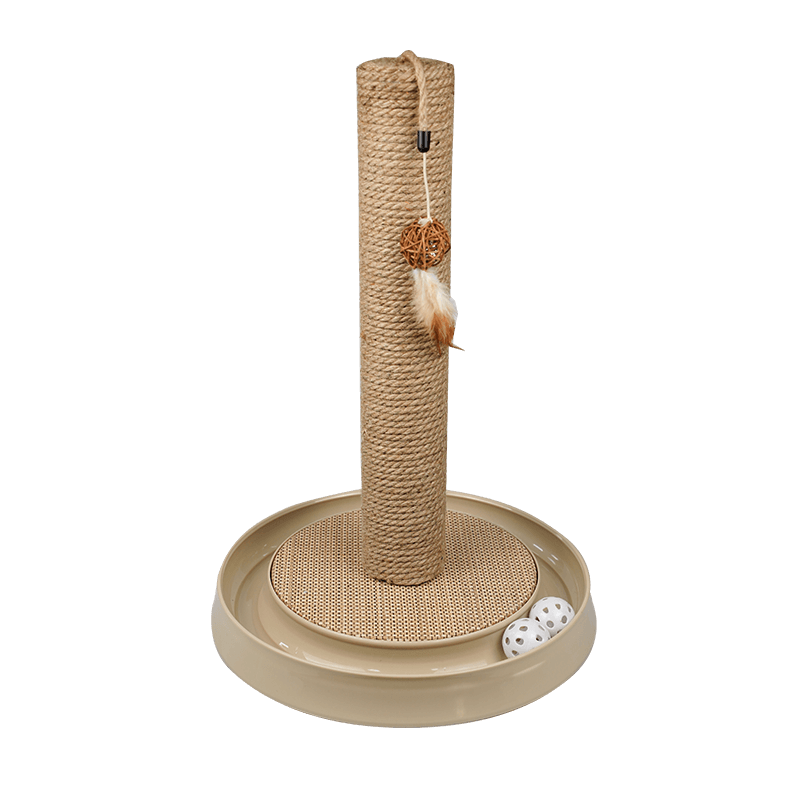 2in1 Cat Scratching Post with Playbox 