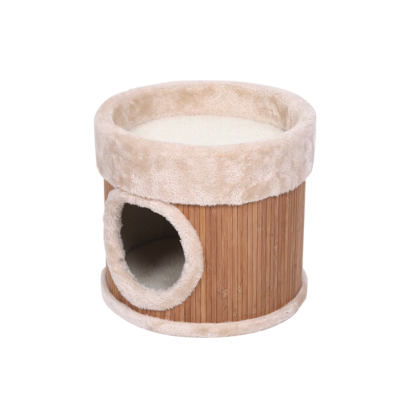 Bamboo Burlap Cat Hide 