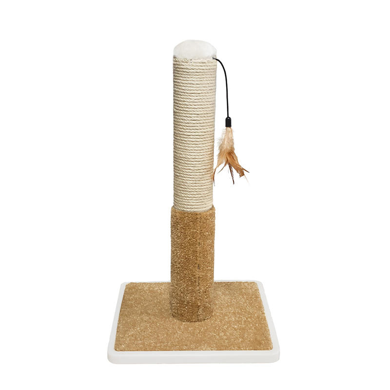 Patented Cat Scratching Post with Frame