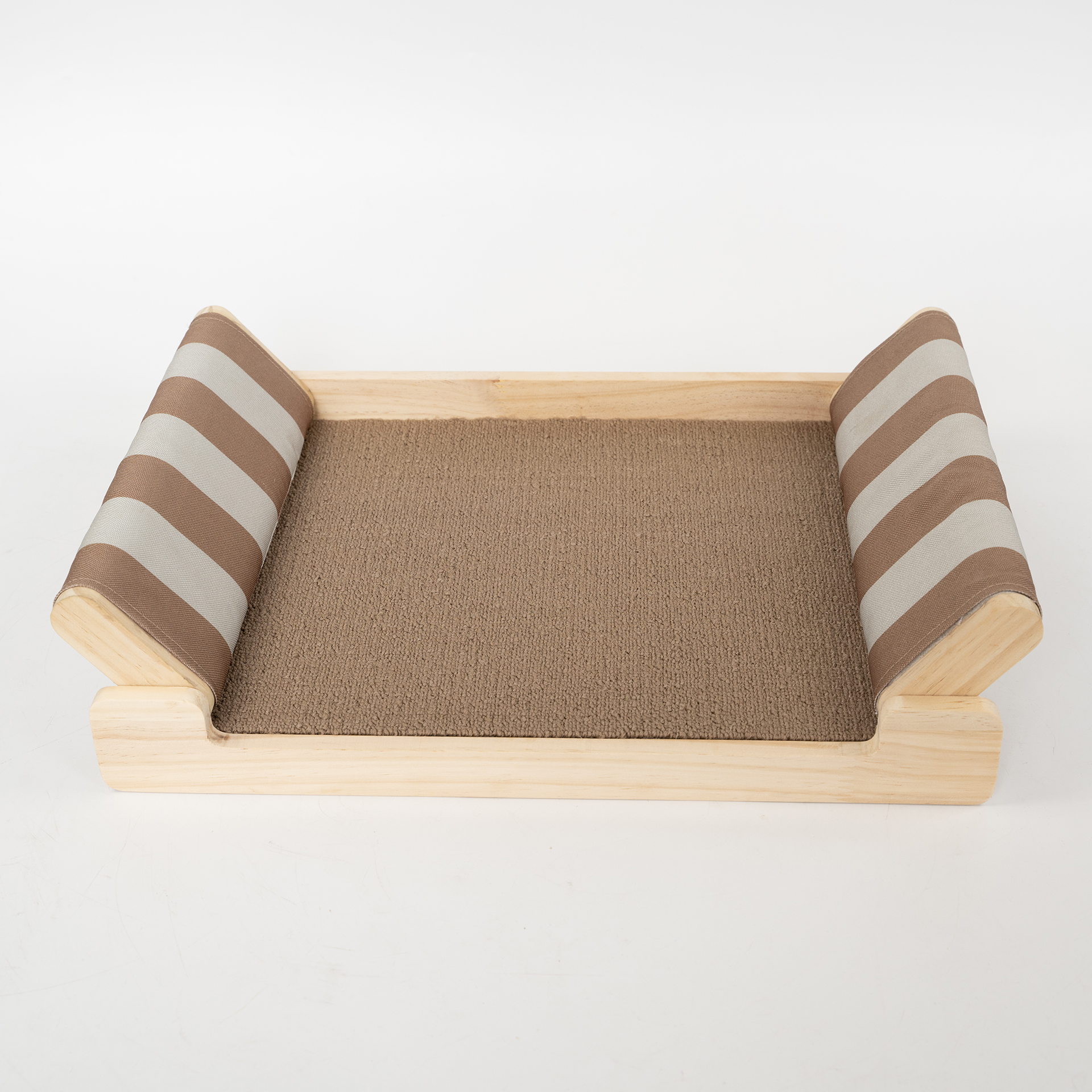 Linen Sofa Shape Cat Scratcher