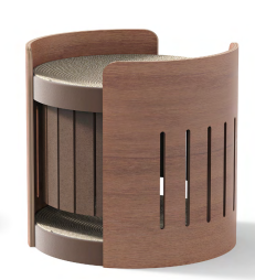 Modern Solid Wood Cat Nest